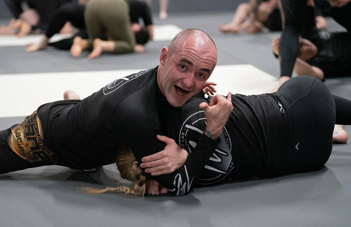 no gi bjj class at the grappling lab prestons nsw